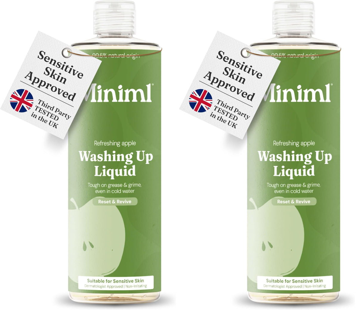 Miniml Eco Washing Up Liquid 5L Refill – Wild Rhubarb & Lemon