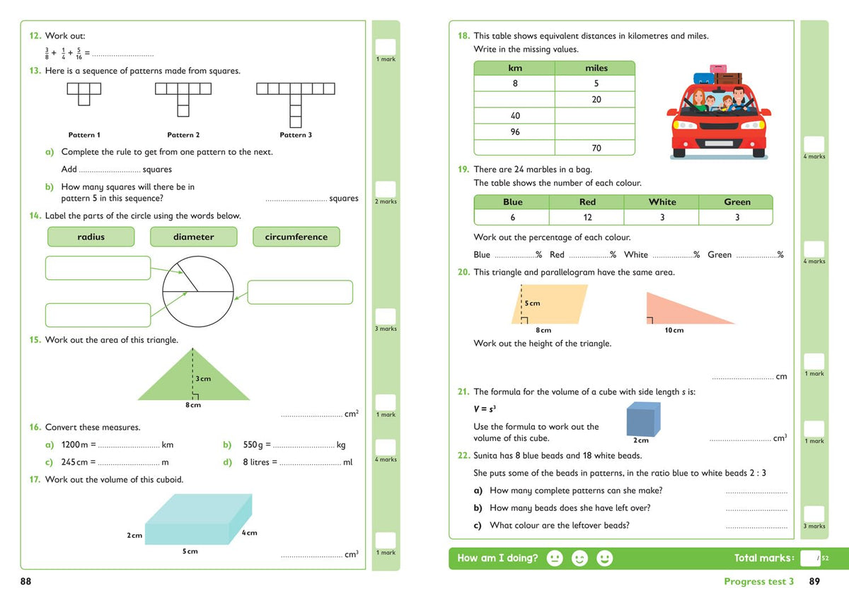 Year 6 Maths KS2 SATs Targeted Practice Workbook: Ideal for use at home and school (Collins KS2 SATs Practice)