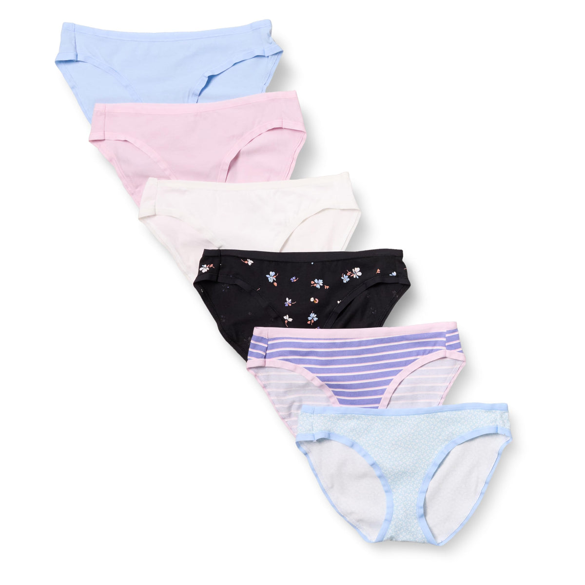 Amazon Essentials Women's Cotton Bikini Brief Underwear (Available in Plus Size)