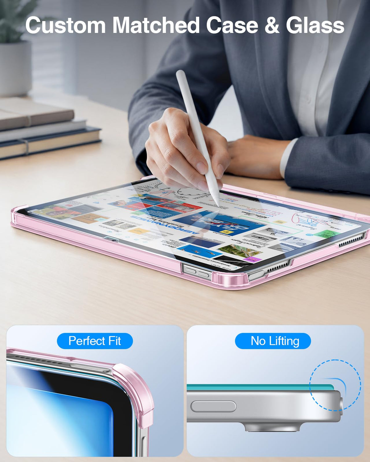 FINTIE Case & Screen Protector Set for iPad A16 11th/10th Gen 11/10.9 Inch