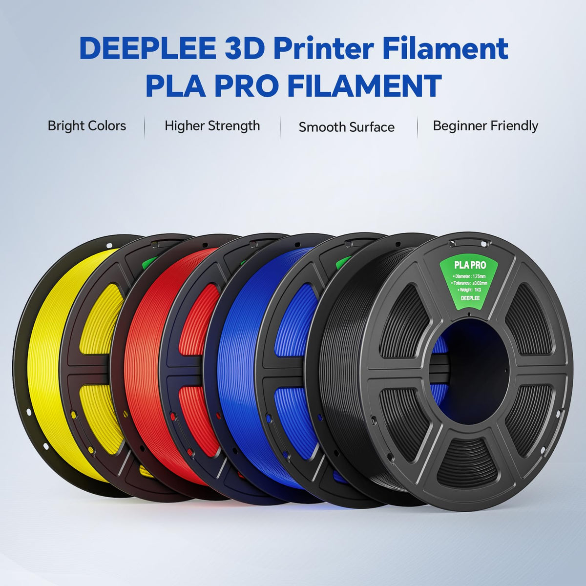 DEEPLEE PLA PRO Filament 1.75mm Brown 2KG