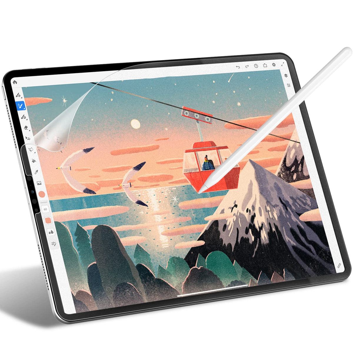 JETech Paper Matte Screen Protector for iPad (A16) 11th/10th Gen, 1-Pack
