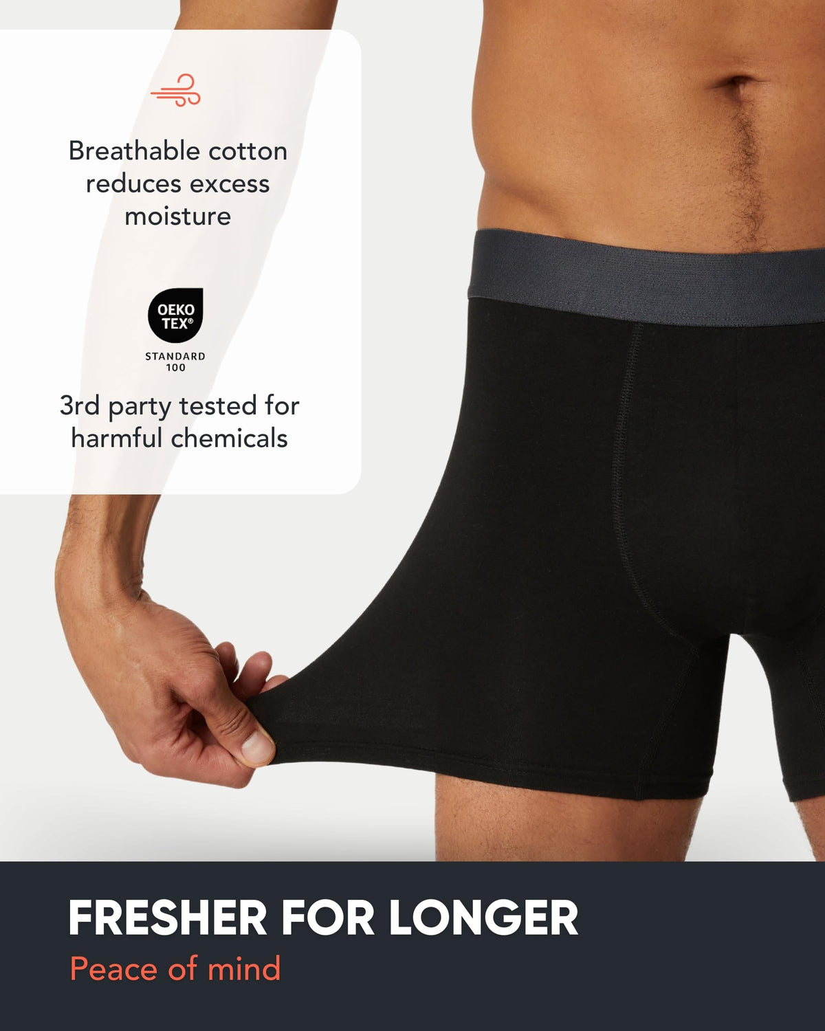 FM London 7-Pack Mens Boxers, Cotton Rich, Soft & Stretchy Mens Underwear
