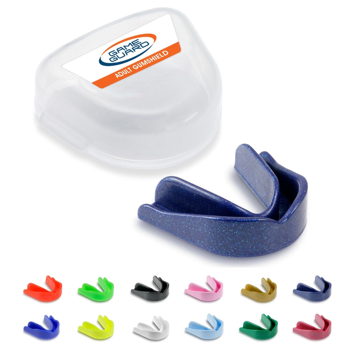 GAME GUARD Sports Mouthguard – Easy Fit Boil & Bite Gum Shield for Kids/Junior (Age 8+) – Mouth Guard for Rugby, Hockey, GAA – Ideal for Schools and Clubs (Baby Pink)