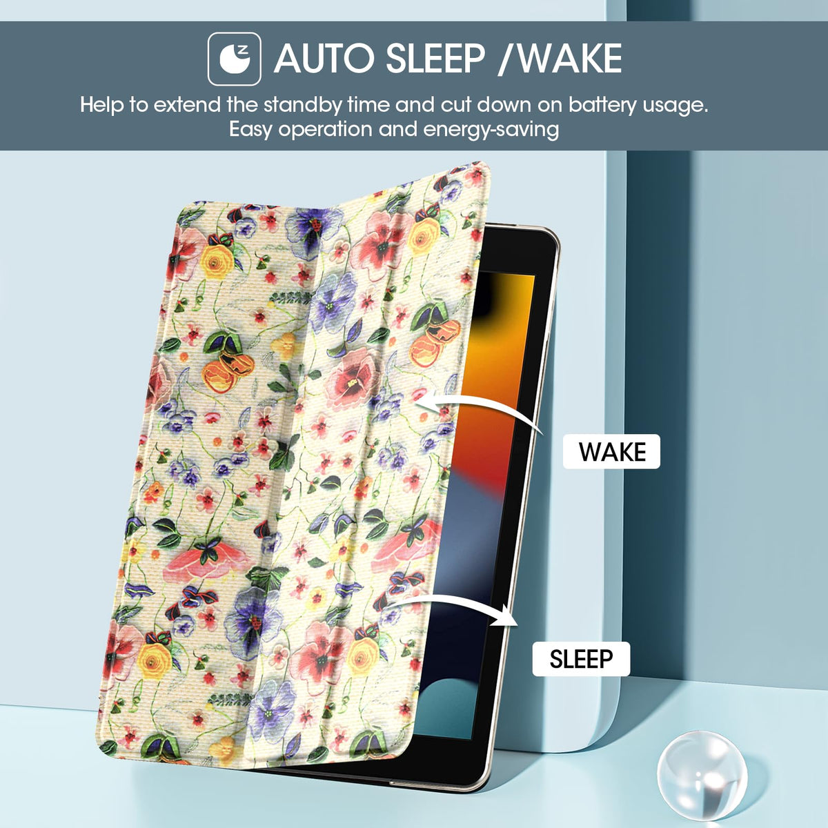 ProCase for iPad 9th/ 8th/ 7th Generation Case 10.2 Inch (Navy)