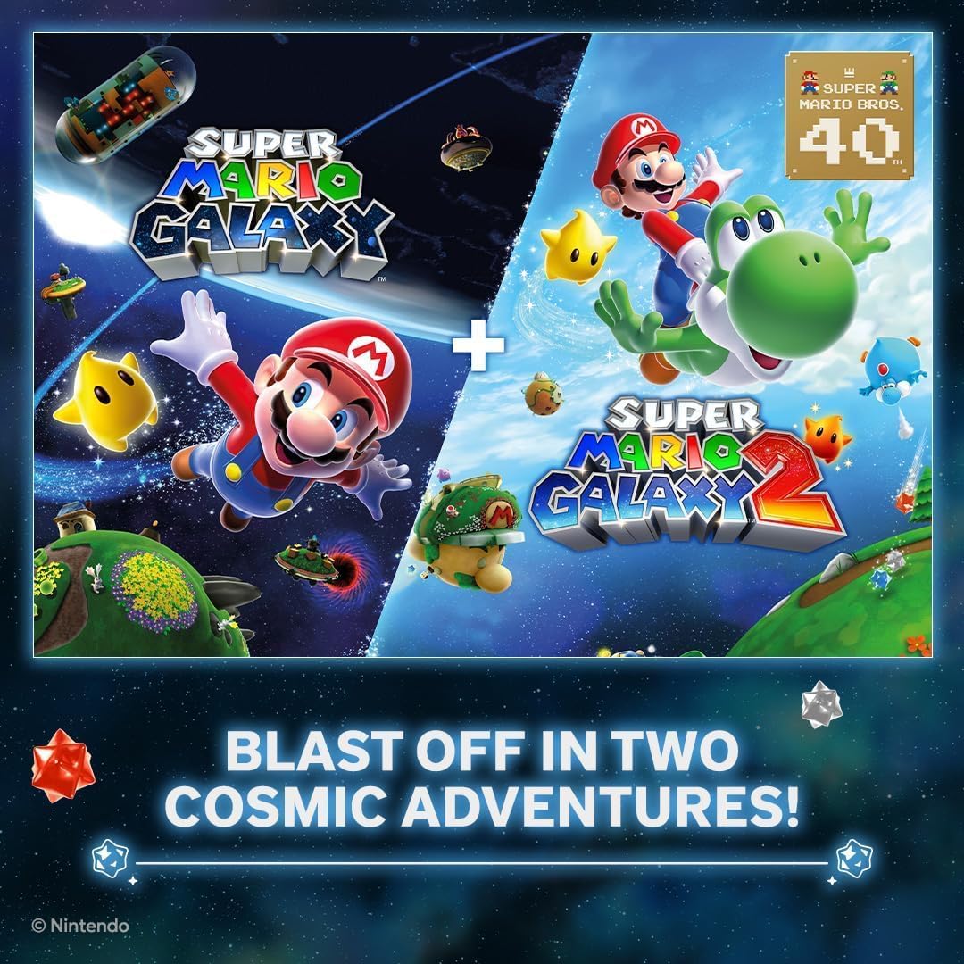 Super Mario Galaxy + Super Mario Galaxy 2