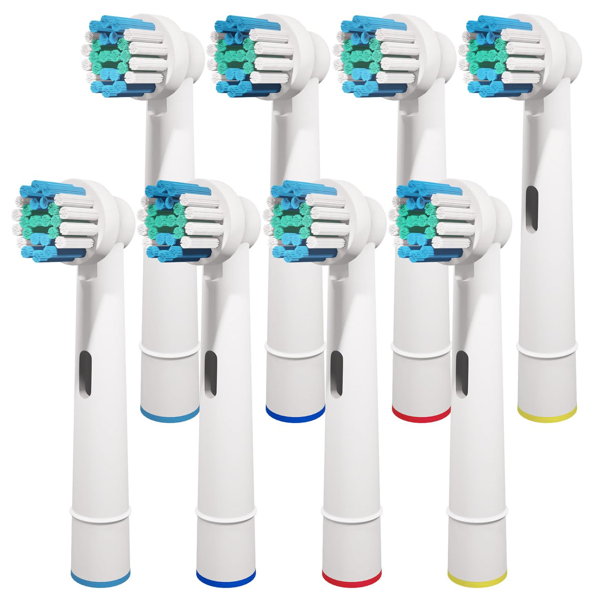 20 Pack Toothbrush Replacement Heads Black Compatible with Oral B Professional Soft Clean Electric Toothbrush Head Heads Refill Pro 500/1000/1500/3000/3757/5000/7000/7500/8000
