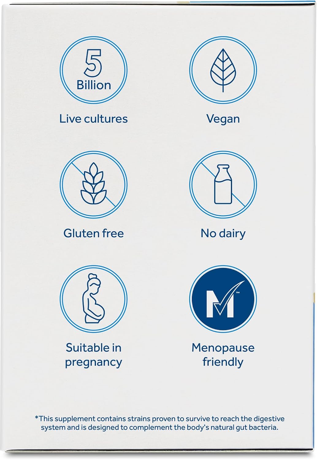 Optibac Every Day - Vegan Daily Digestive Supplement - 30 Capsules