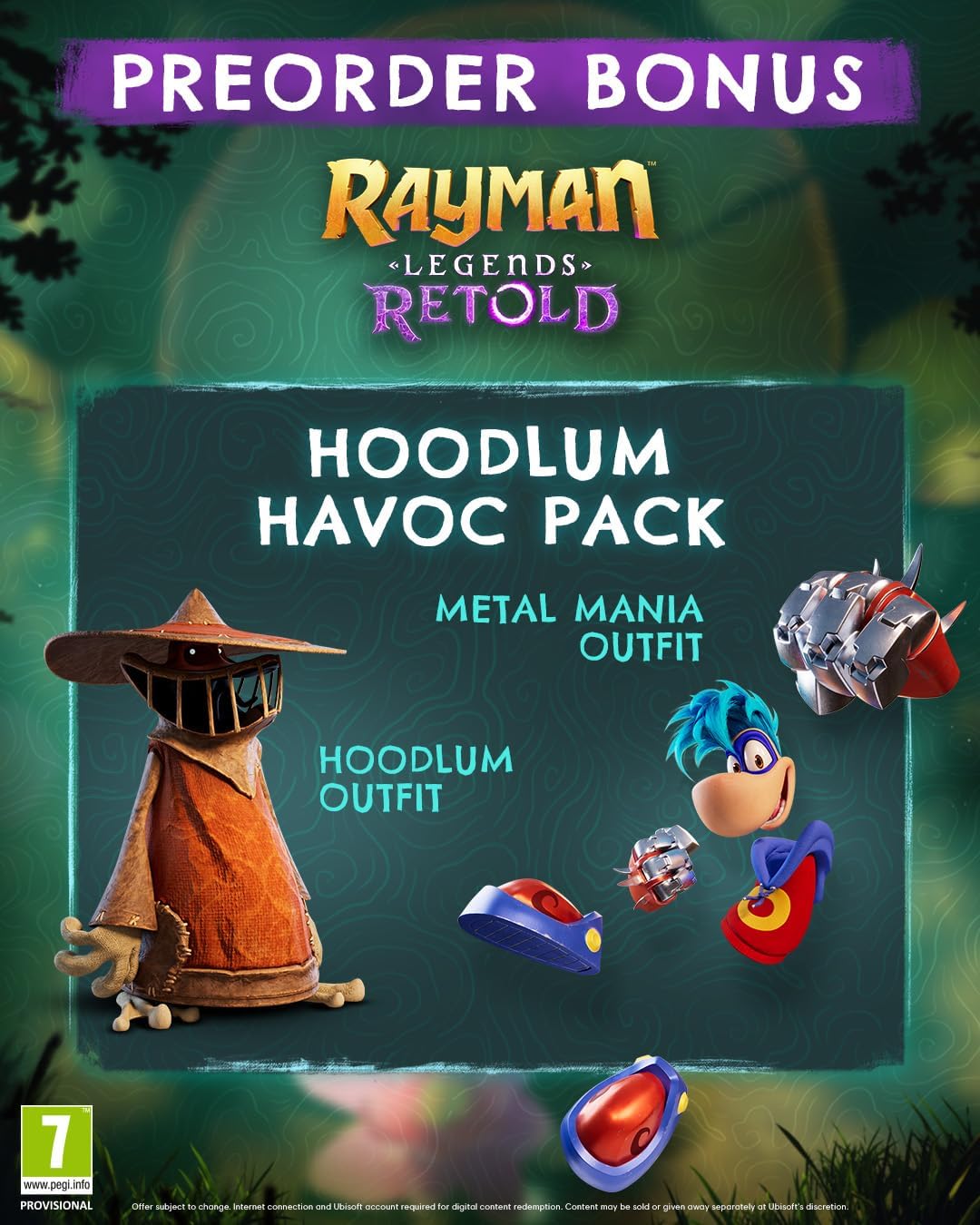 Rayman Legends Retold - Launch Edition (Exclusive to Amazon.uk) - [PlayStation 5]