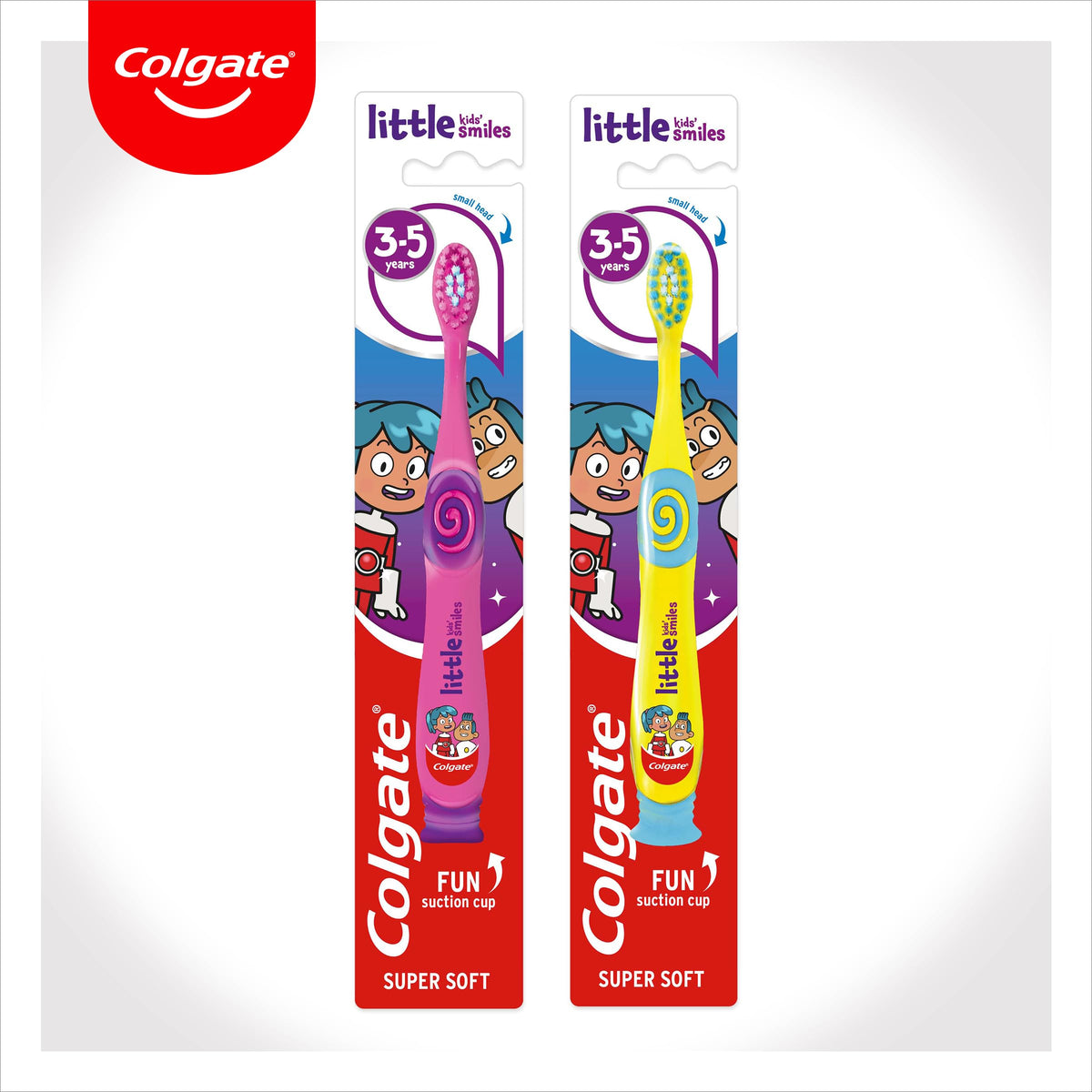 Colgate Kids Bluey Toothbrush 3-5 Years, 2 Pack