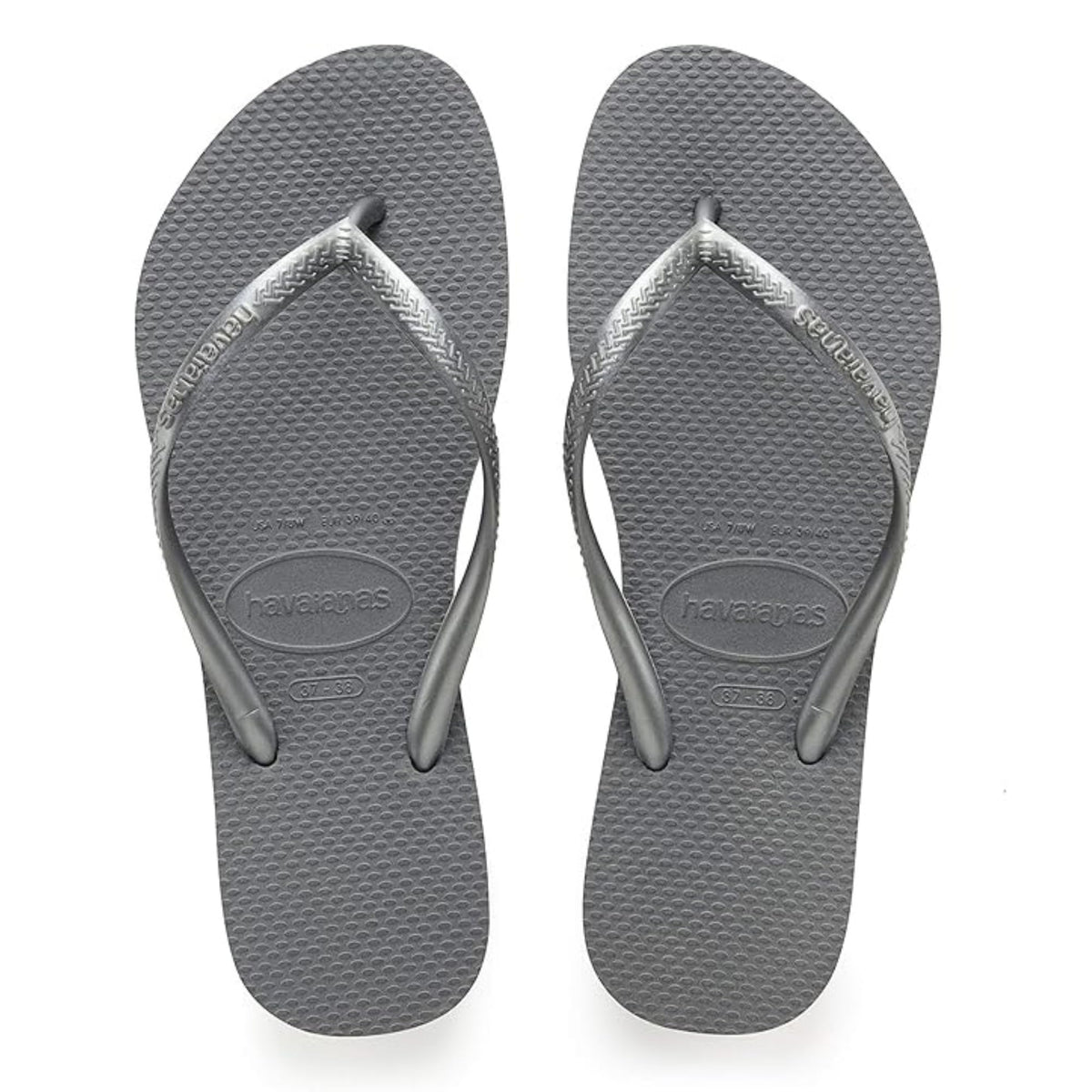 Havaianas - Slim, Stylische, Robuste und Vielseitige Badelatschen für Frauen mit Texturierten Sohlen für Grip und Halt
