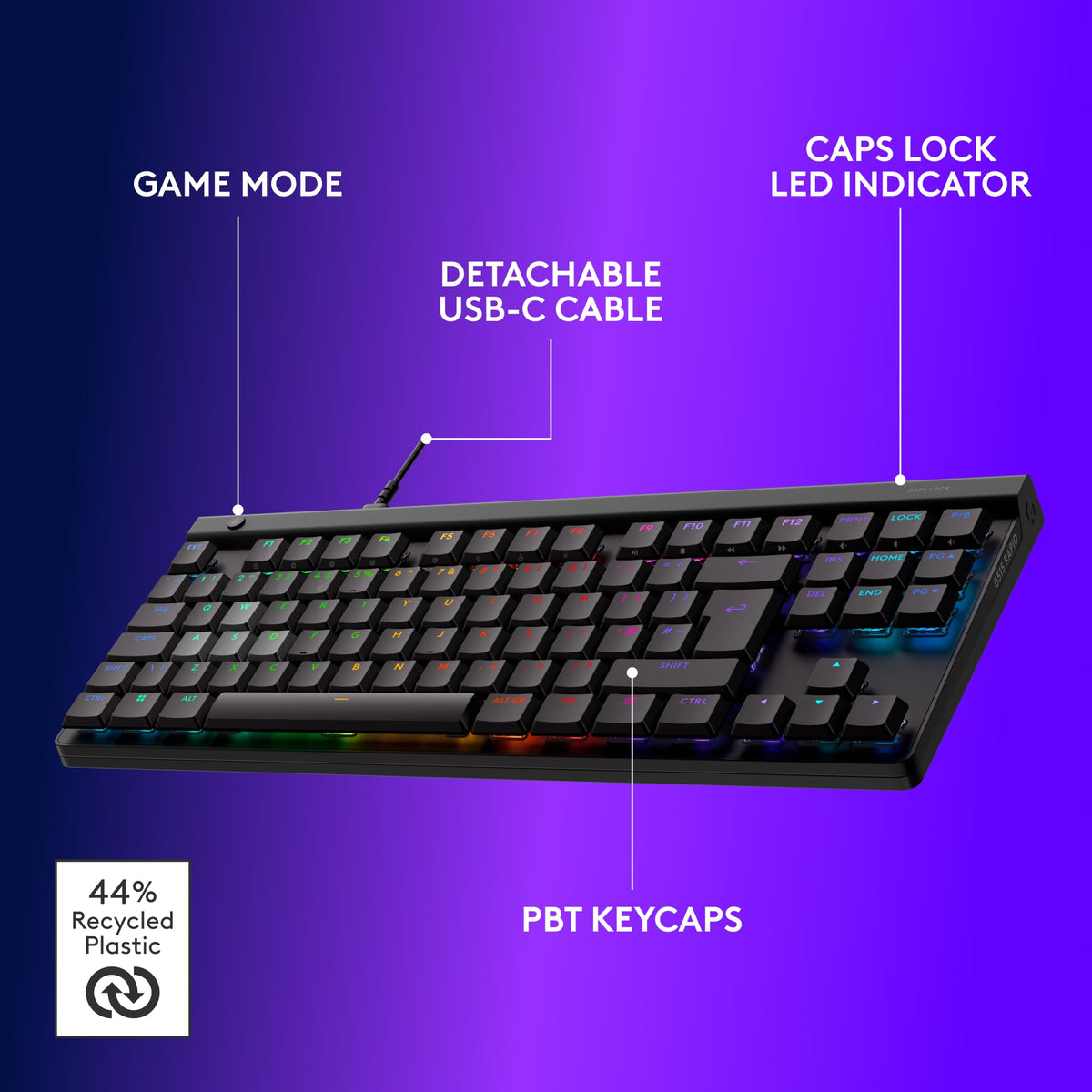 Logitech G PRO X SUPERLIGHT 2 SE Wireless Gaming Mouse, 60 g pro-grade mouse with 5 programmable buttons, 44K DPI sensor, 888+ IPS, 1 kHz report rate, USB-C charging for PC/Mac - Black