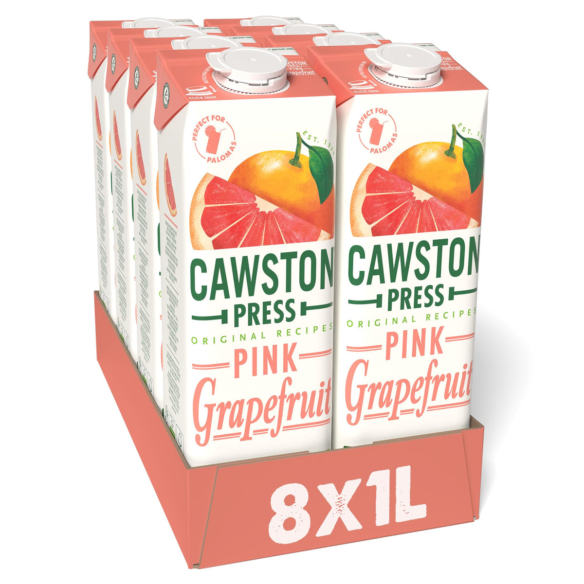 Cawston Press Brilliant Beetroot Pressed Juice 1 litre (Pack of 6) - Pure Pressed Beetroot, Vegan, No Added Sugar