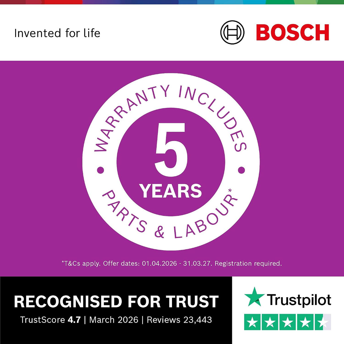 Bosch Series 2 SMV2HTX02G Fully Integrated Dishwasher, 60cm