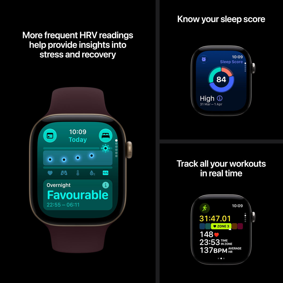 Apple Watch Series 12 GPS 46mm Smartwatch Dark Bronze Aluminium Case
