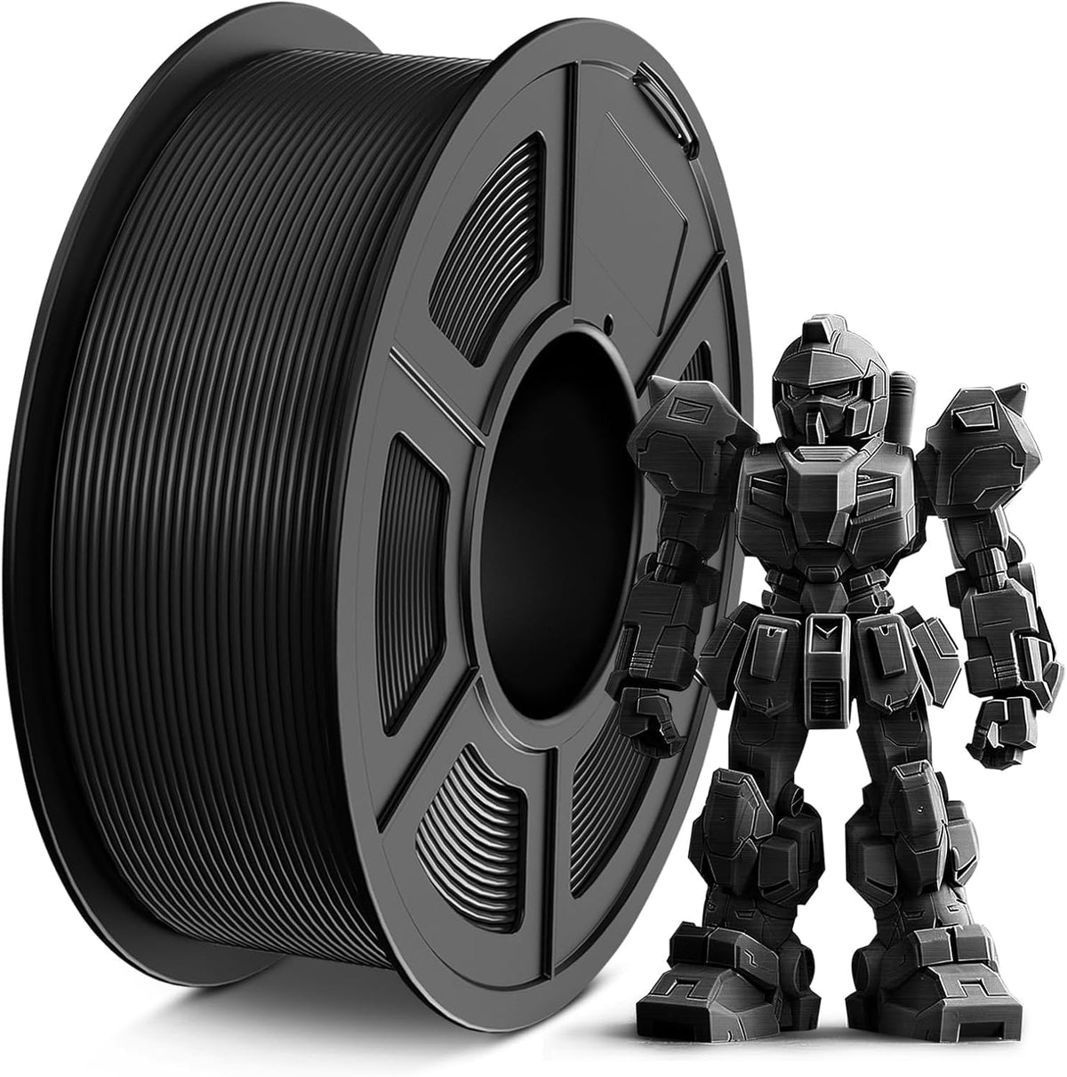 TECBEARS PETG Filament 1.75mm Black 1KG, High Strength & Toughness