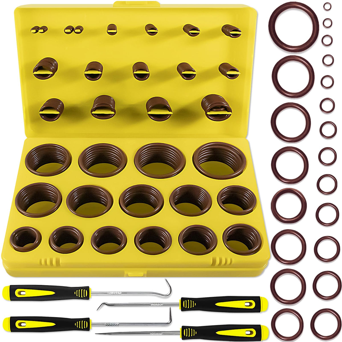 XBVV 20 Sizes O Rings O Rings Rubber Assorted Seal Kit