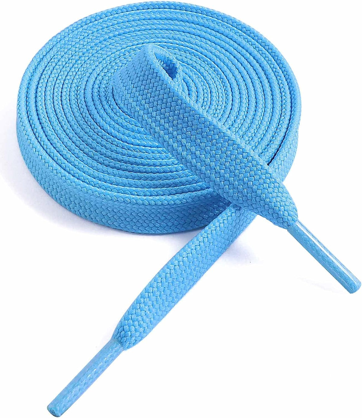 VSUDO Shoe Laces for Trainers, 5/16" Fine Weave Flat Shoelace for Sneaker