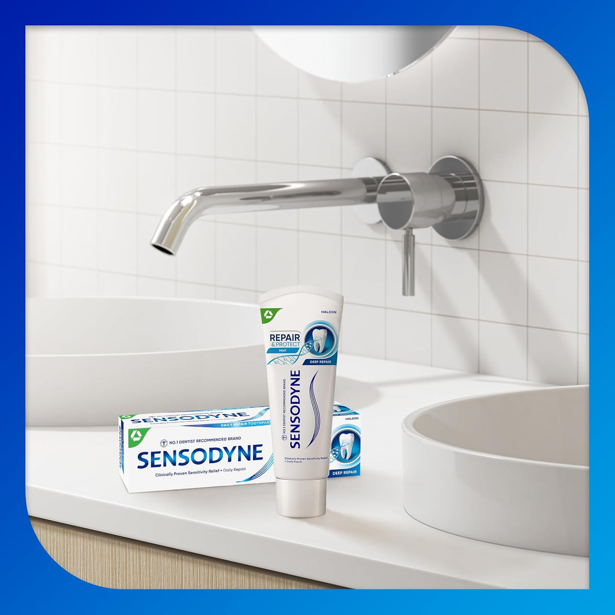 Sensodyne Repair & Protect Original Toothpaste, Sensitive Teeth, Mint, 75 ml