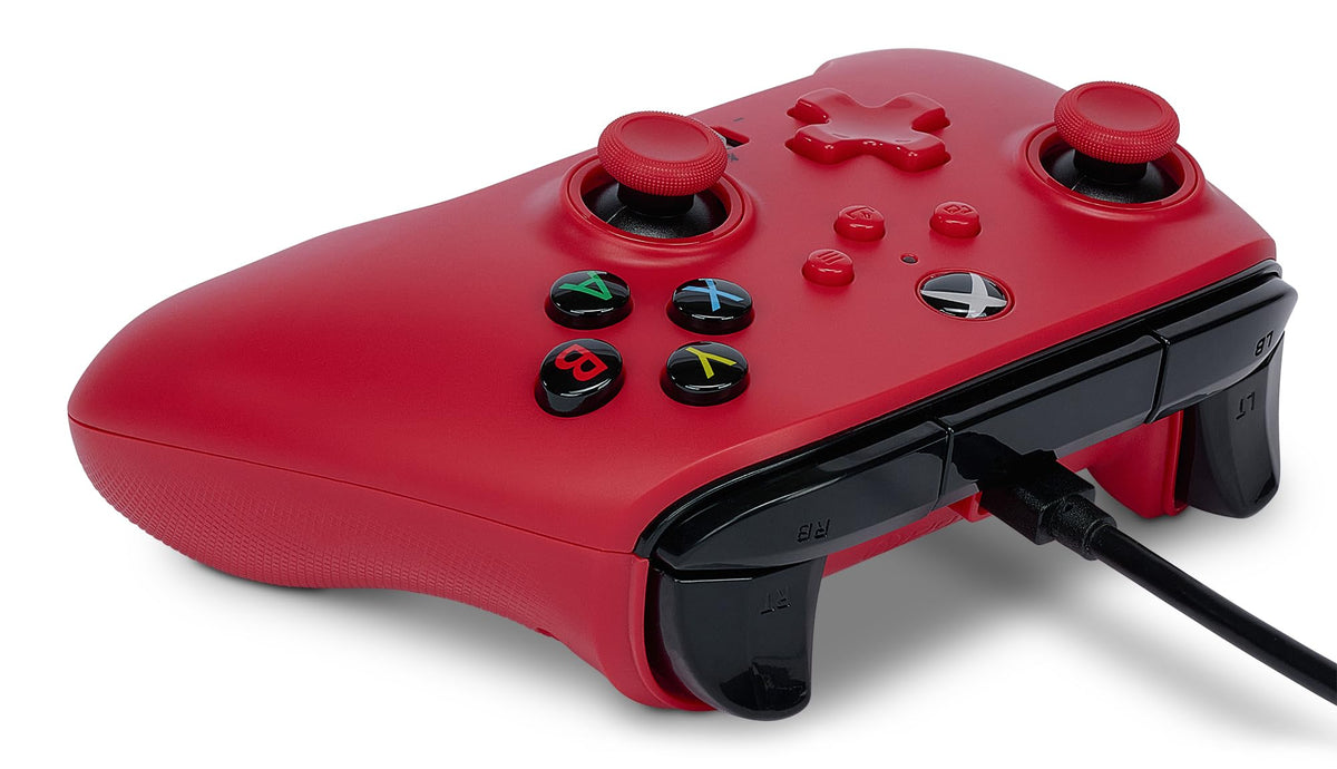 PowerA Enhanced Wired Controller for Xbox Series X|S, Wired Video Game Controller, Gamepad for Xbox X and S, Officially Licenced by Xbox, 2 Years Manufacturer Warranty - Purple Hex