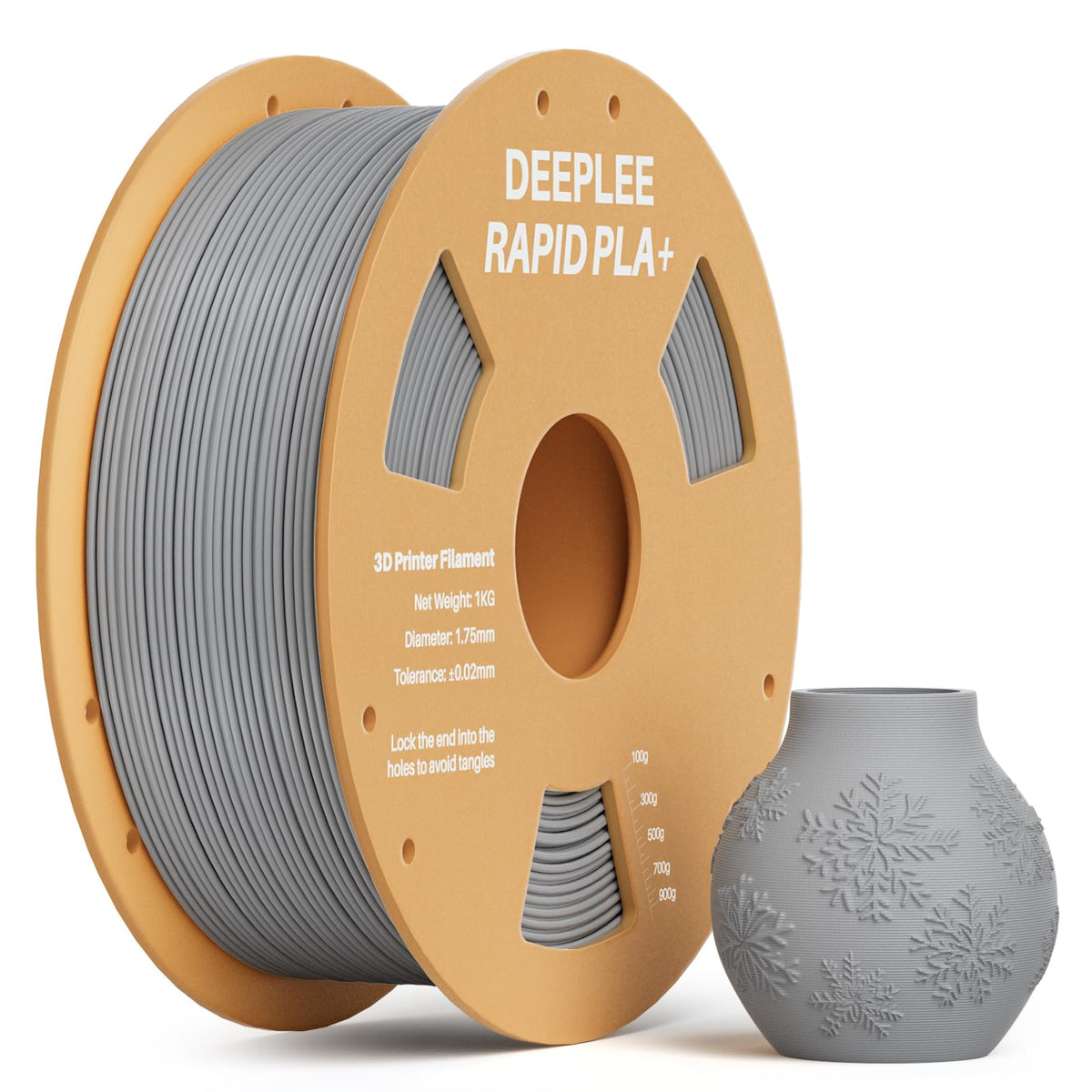 DEEPLEE Rapid PLA Plus Filament 1.75mm Orange 1kg