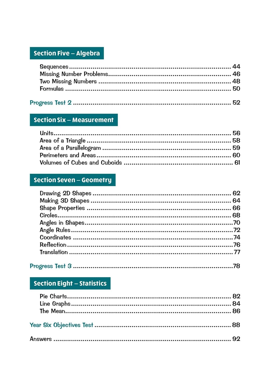 KS2 Maths Year 6 Targeted Question Book: great for SATS practice (CGP Year 6 Maths)