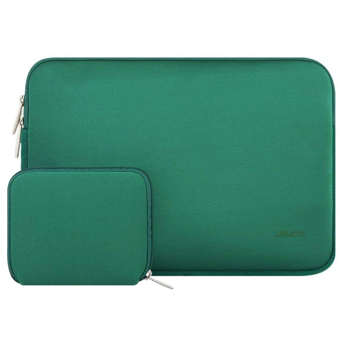 MOSISO 13 inch Laptop Case Neoprene Sleeve with Small Bag,Dusty Rose