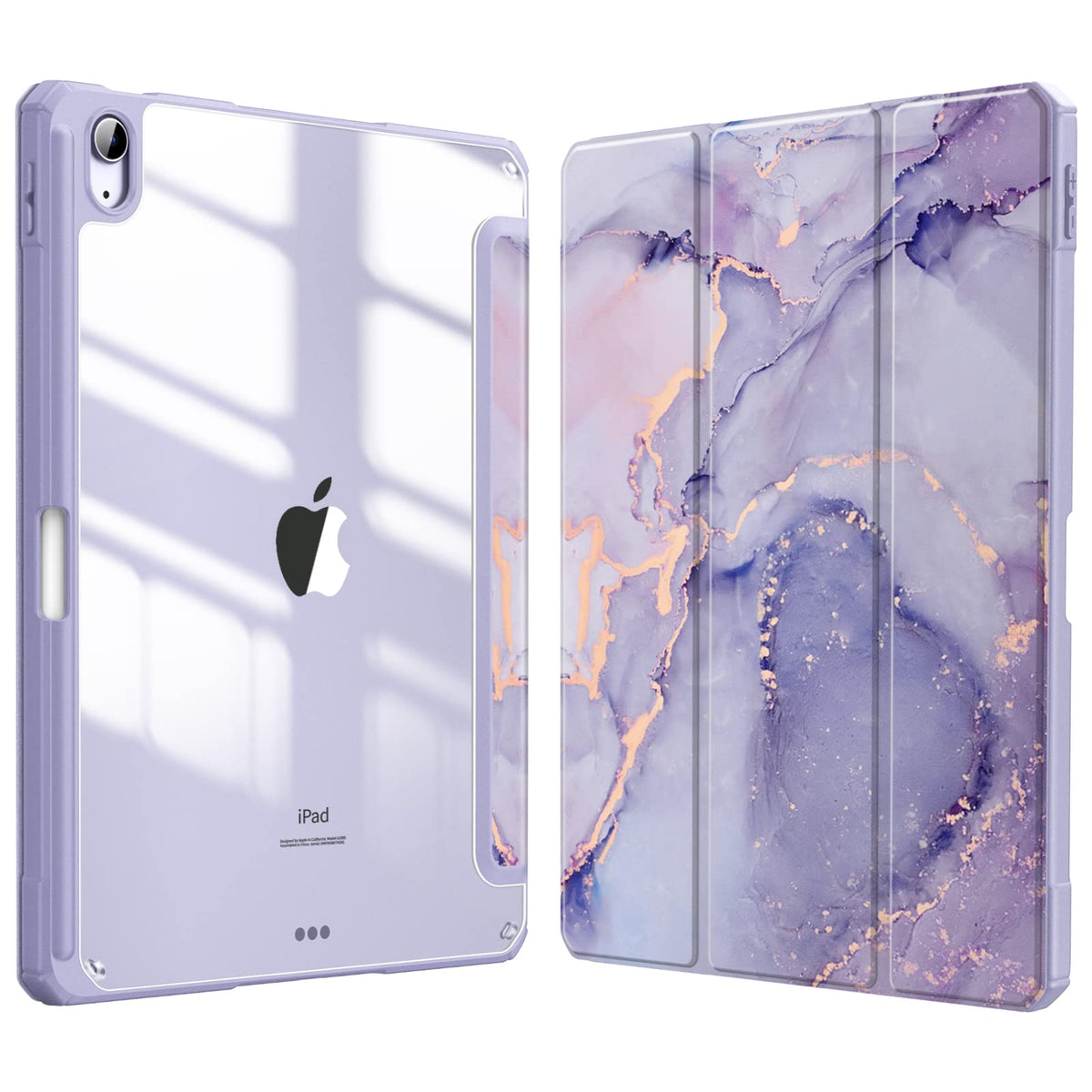 FINTIE Clear Case for iPad Air 11 Inch & iPad Air 5th/4th Generation 10.9"