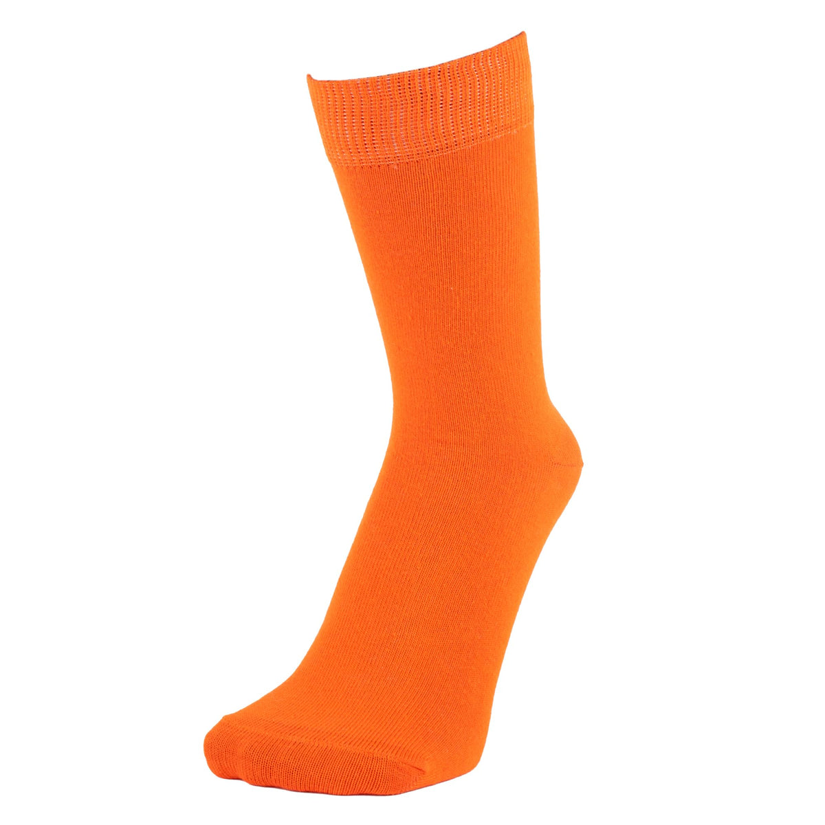 ZAKIRA Combed Cotton Dress Socks, Crew Socks