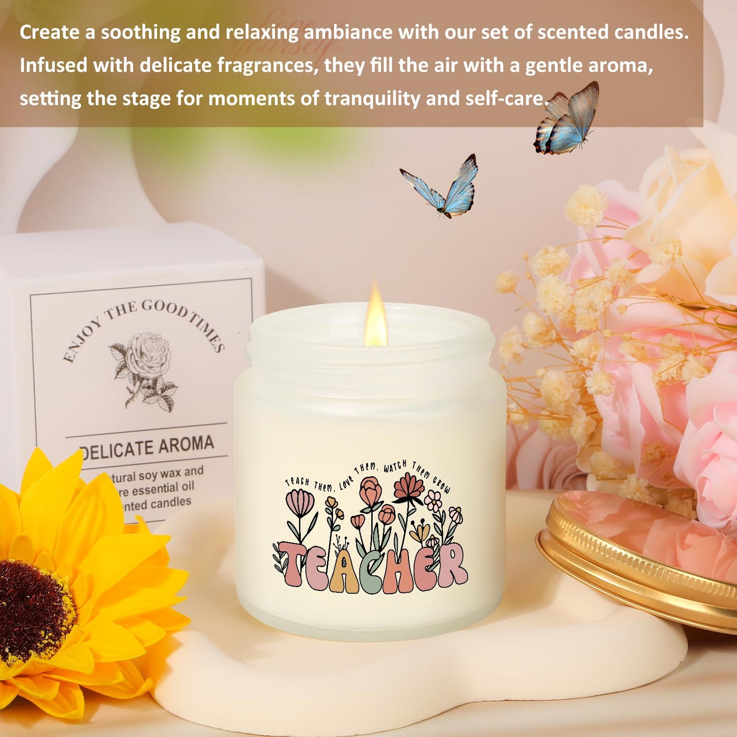 Teacher Appreciation Gifts - Back to School & End of Year Thank You Gift Boxes for Women