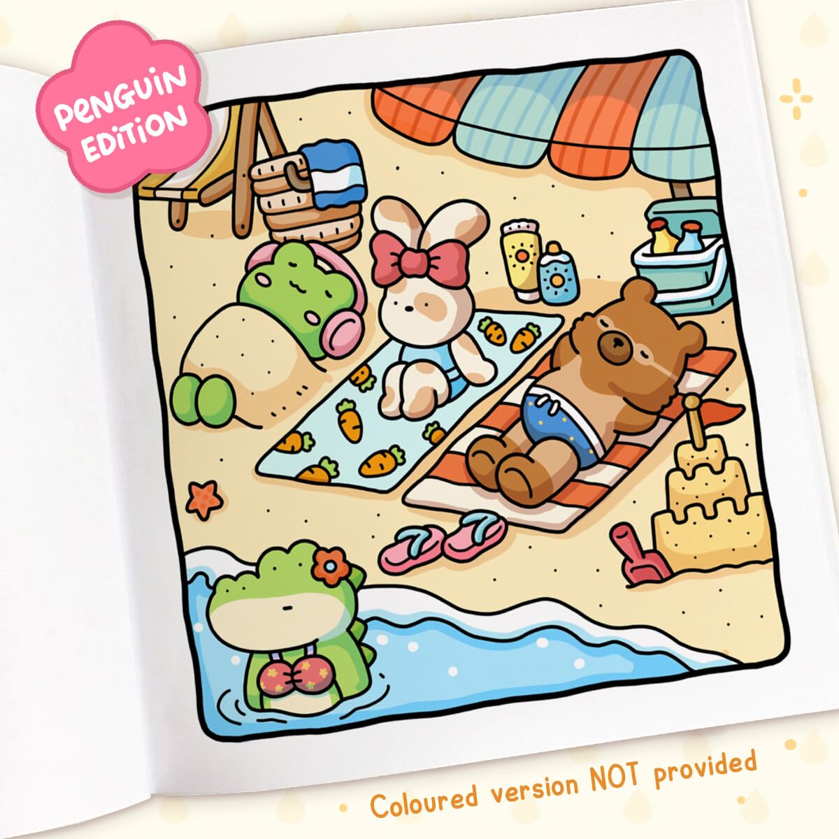 Cozy Friends: A relaxing cosy colouring book, from the bestselling author (Coco Wyo)