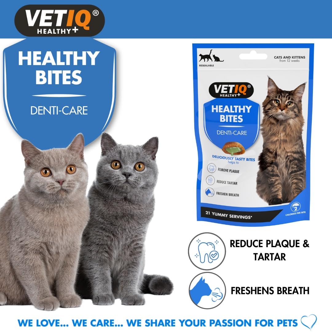 VETIQ Healthy Bites Cat Variety Treats for Cats & Kittens (84 Servings)