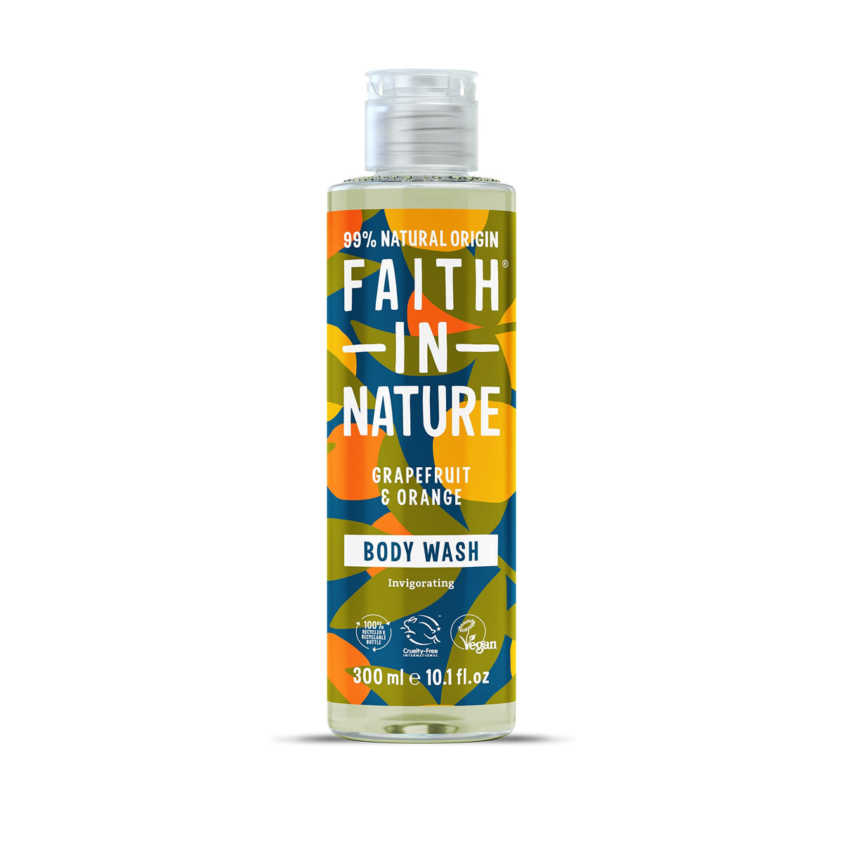Faith In Nature Natural Fragrance Free Body Wash, Sensitive, Vegan and Cruelty Free, No SLS or Parabens, 400 ml