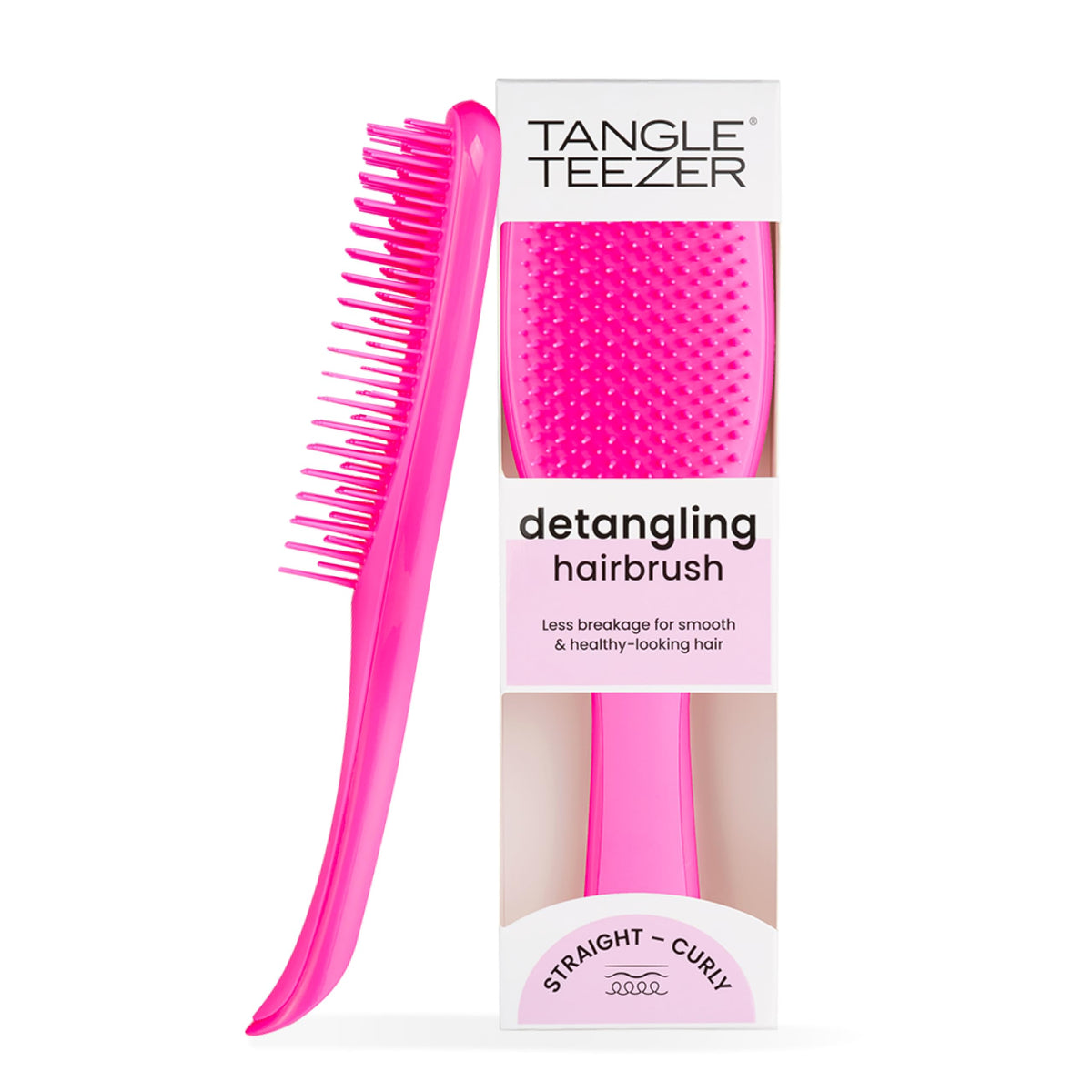 Tangle Teezer The Ultimate Detangler Straight to Curly Hairbrush