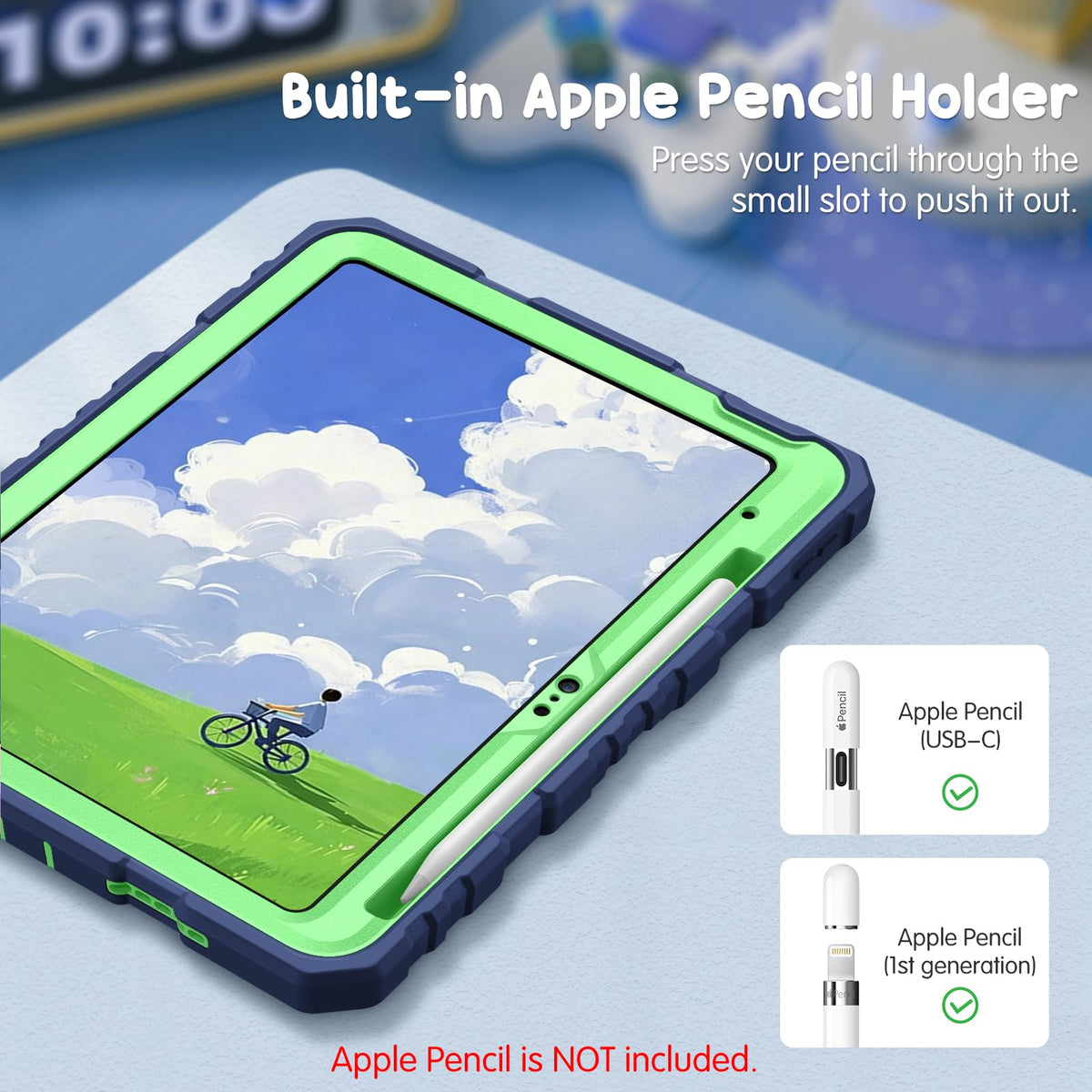FINTIE Kid-Friendly Case for iPad (A16) 11th Gen 11 Inch, iPad 10th Gen