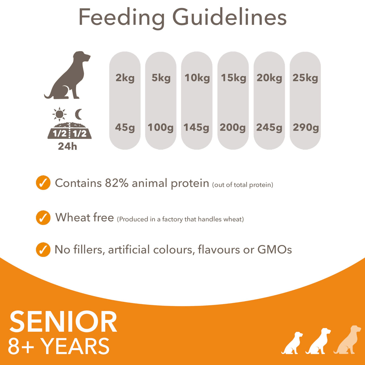 IAMS Senior Small Medium Complete Dry Dog Food Chicken 3kg - With DentalCare System