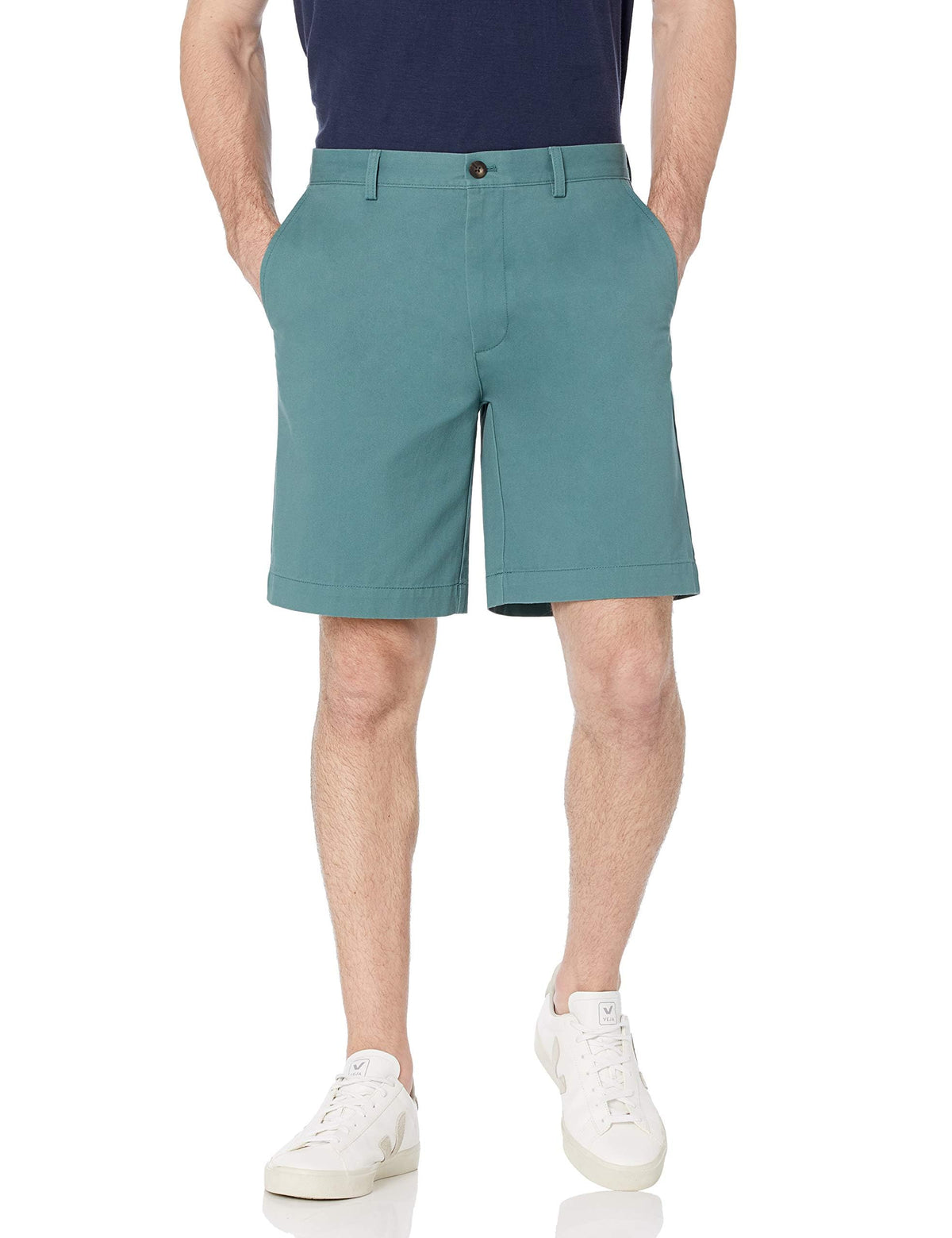 Amazon Essentials Men's Classic Fit 9" (23cm) Chino Shorts with Pockets