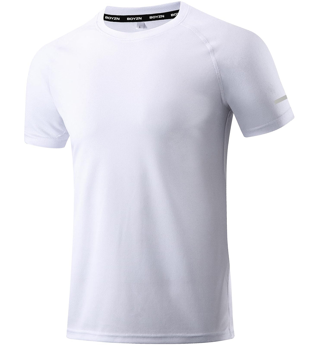 Boyzn 1, 3, 5 or 7 Pack Men's Workout Running Shirts, Dry Fit Moisture Wicking T-Shirt, Gym Athletic Short Sleeve Tee Shirts