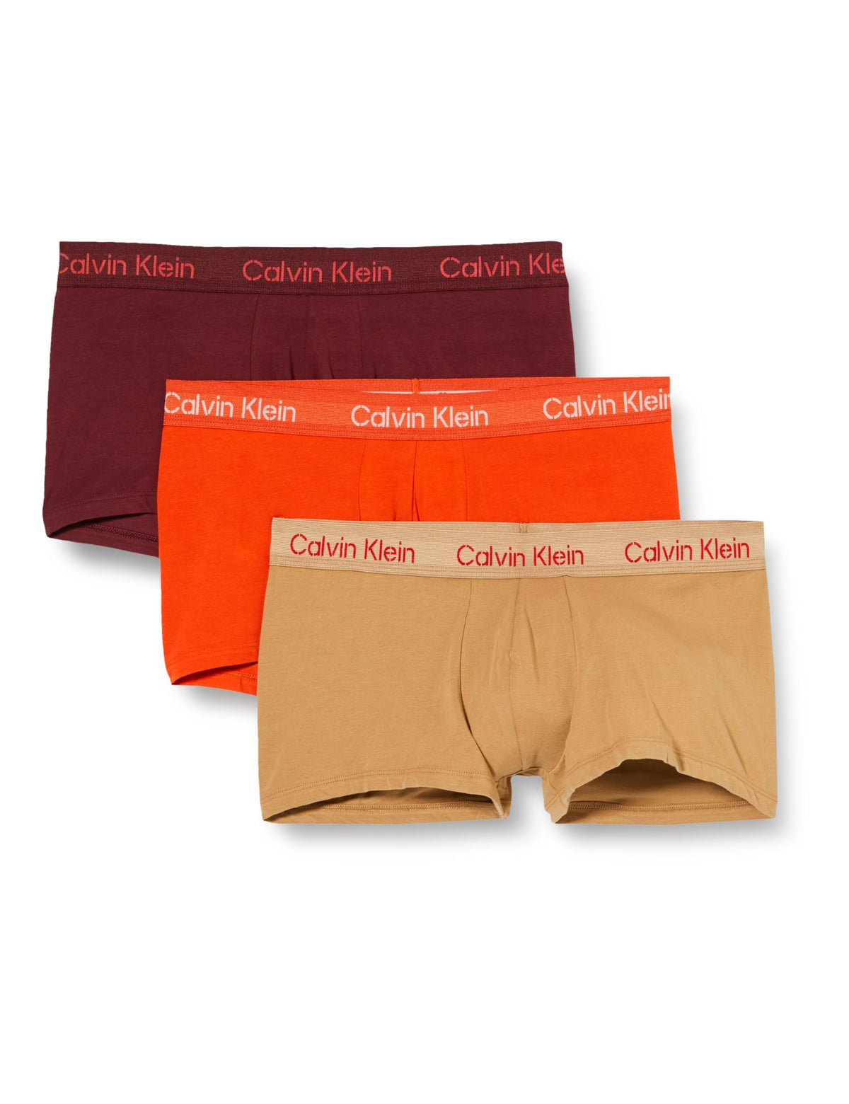 Calvin Klein Men’s 3 Pack Low Rise Trunks Underwear