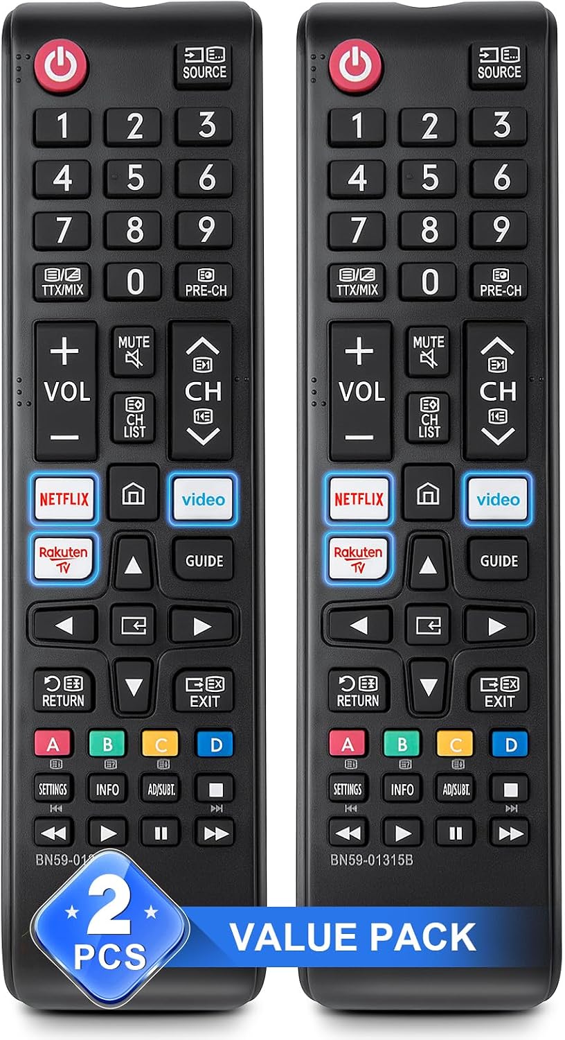 Universal for Samsung TV Remote Replacement【2 Pack】