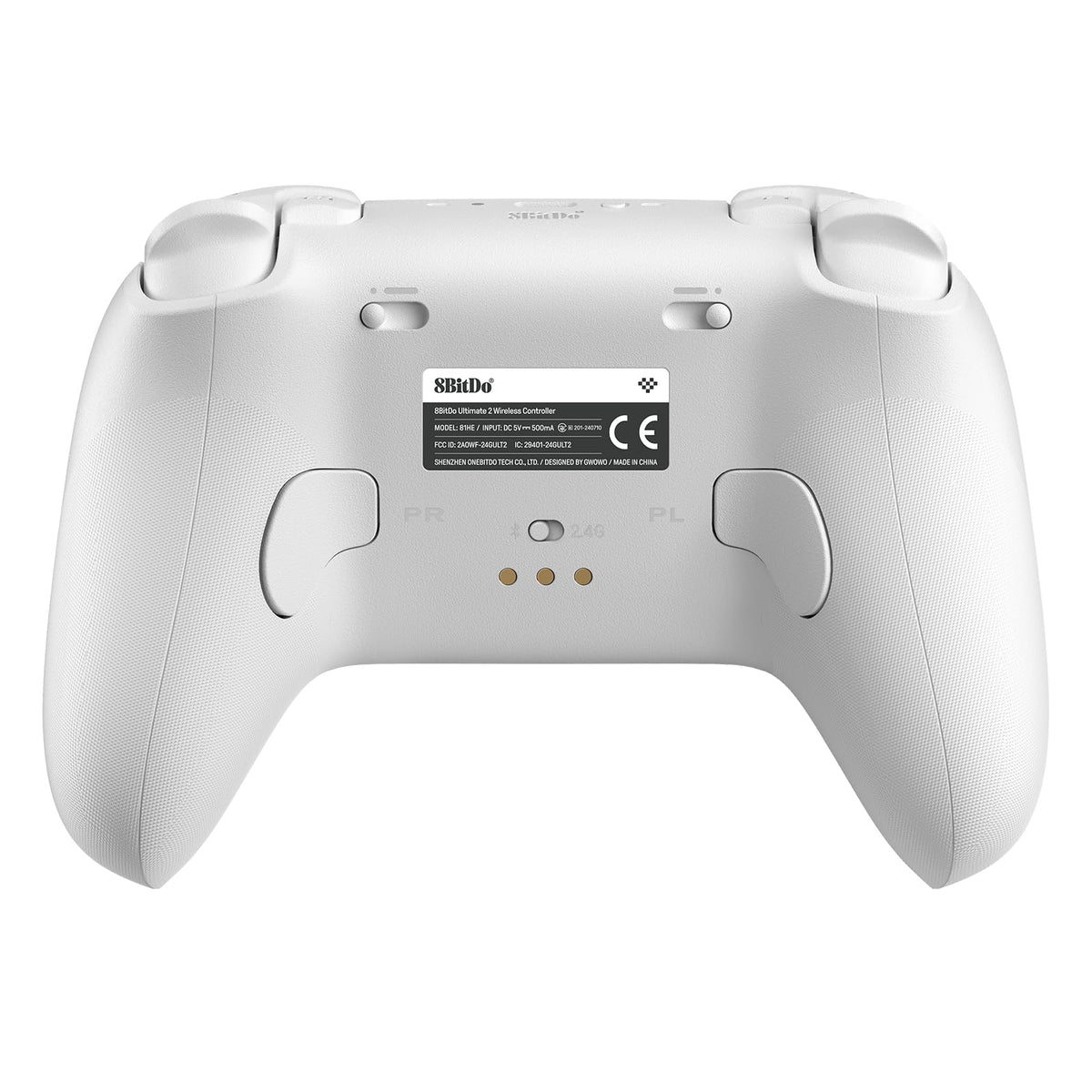 8Bitdo Ultimate 2 Wireless Controller for Windows & Android, Gaming Controller with TMR Joysticks, Switchable Hall Effect/Tactile Triggers, Motion Control, RGB Fire Ring, 8Speed Wireless Tech, Purple