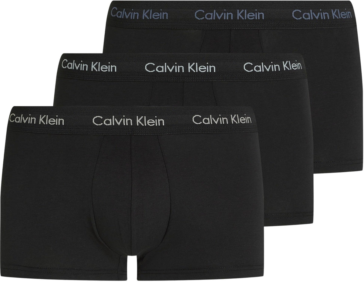 Calvin Klein Men’s 3 Pack Low Rise Trunks Underwear