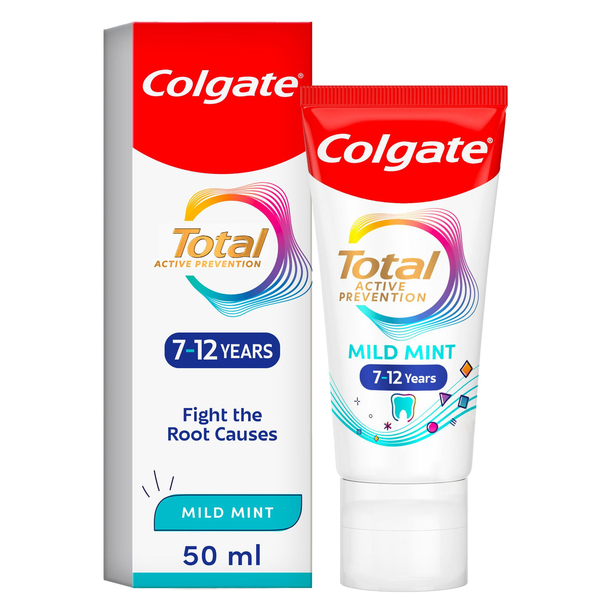 Colgate Total Kids Toothpaste 7-12 Years, 50ml, (Pack of 4)