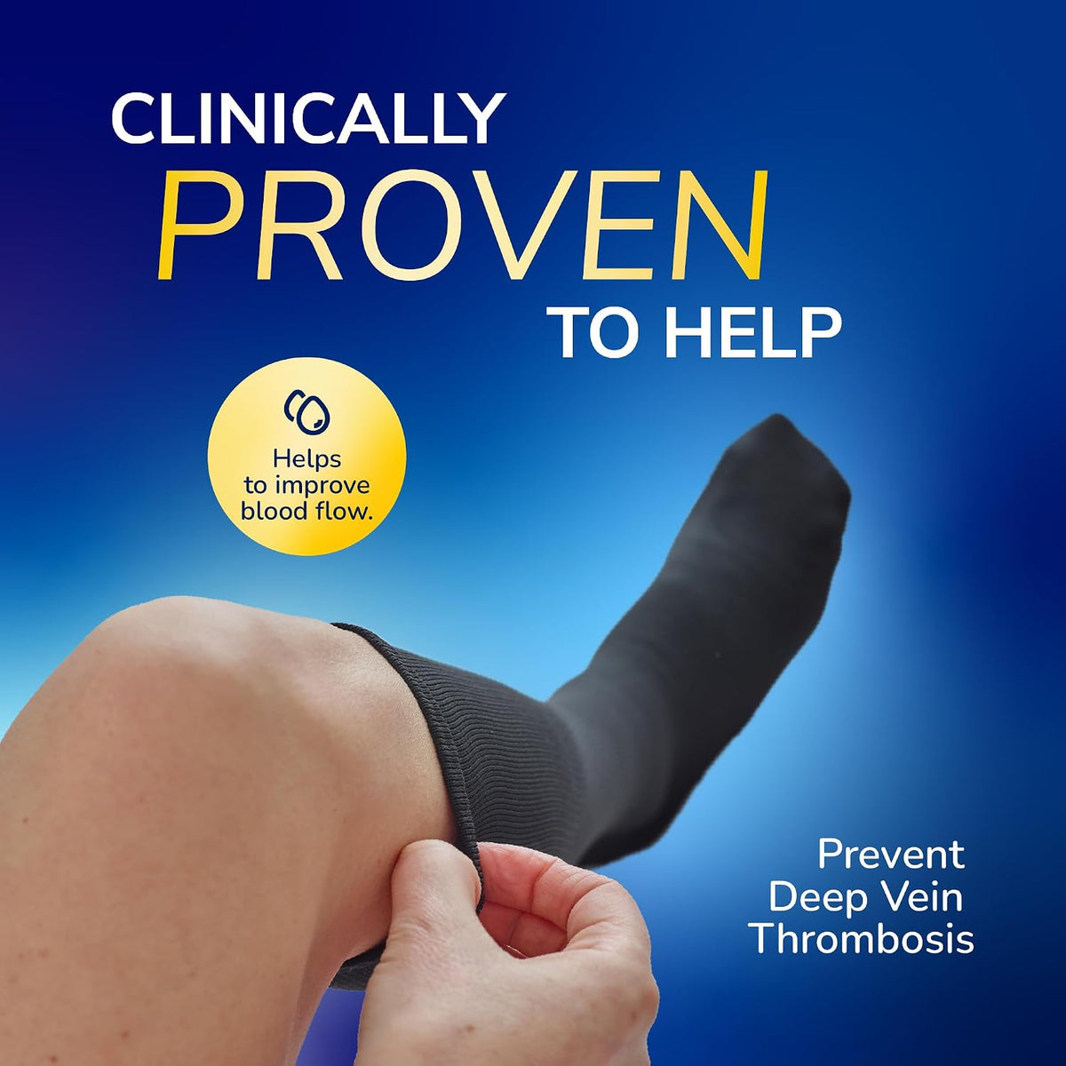 Dr. Scholl's Flight Socks - Clinically Proven Compression Socks for Flight Travel - Help Prevent Swollen Ankles and Deep Vein Thrombosis
