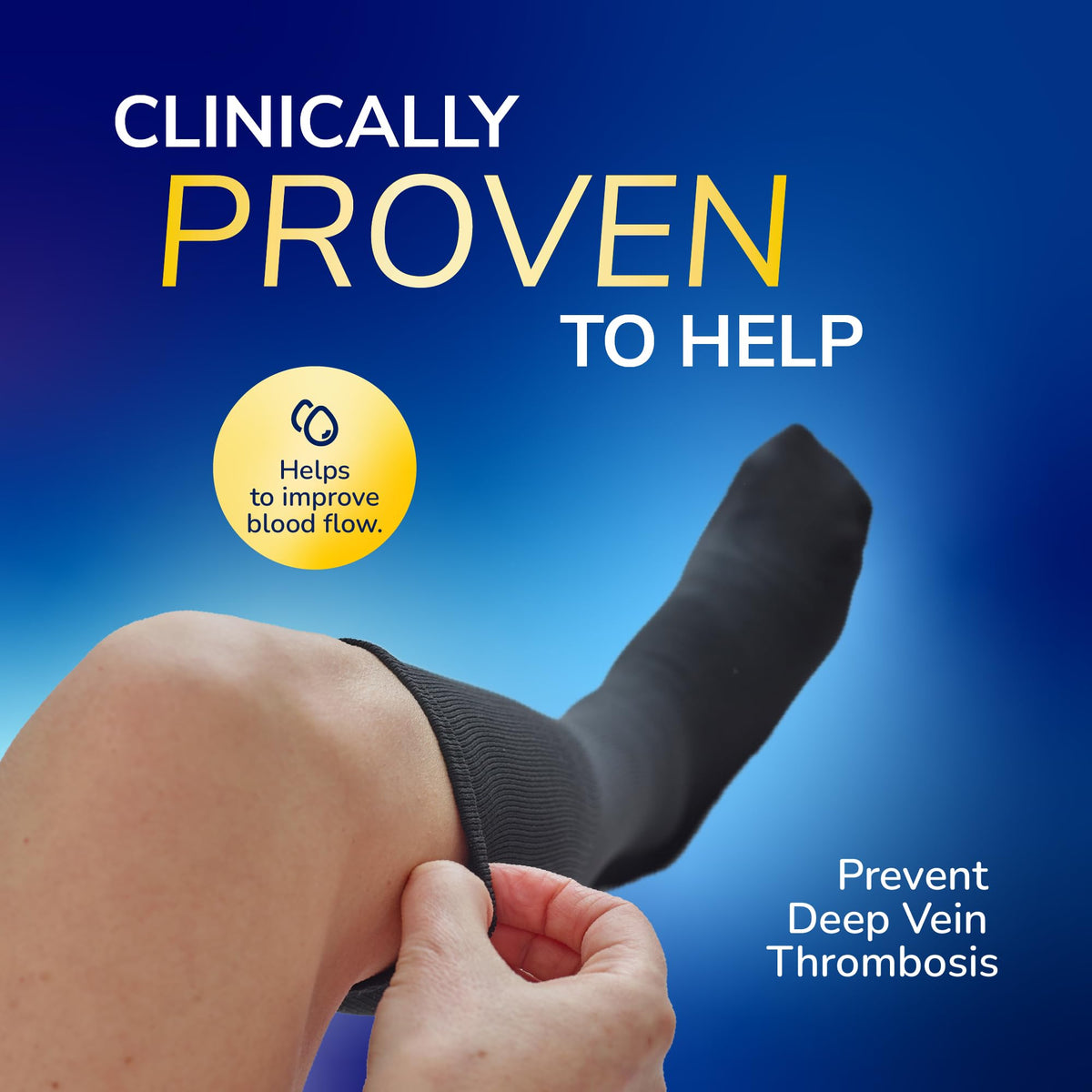 Dr. Scholl's Flight Socks - Clinically Proven Compression Socks for Flight Travel - Help Prevent Swollen Ankles and Deep Vein Thrombosis