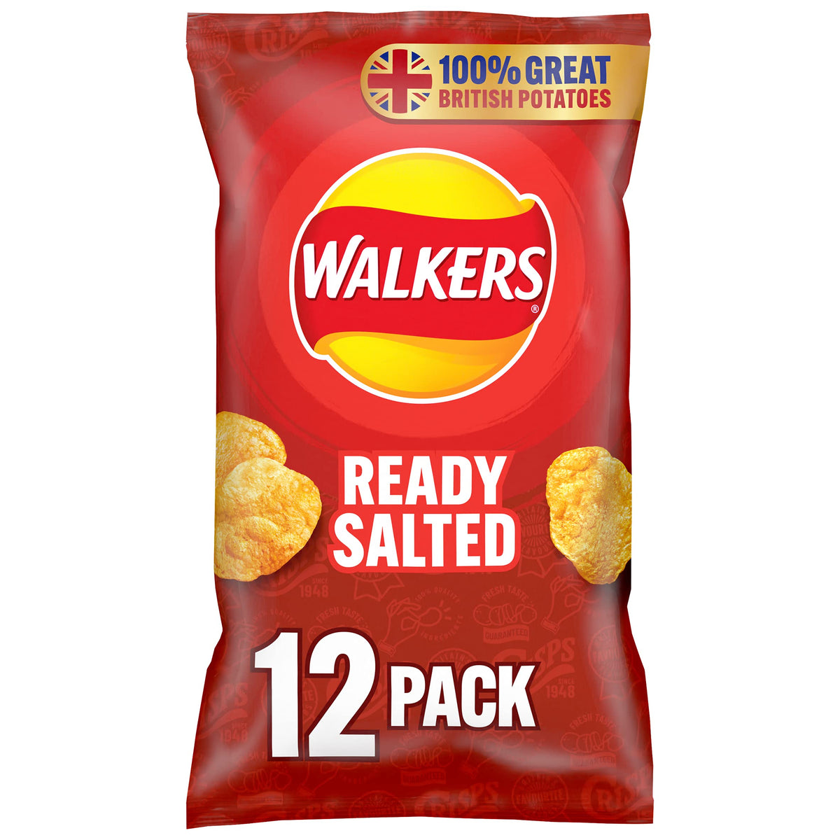 Walkers Baked Snacks Sea Salt 6 x 22g