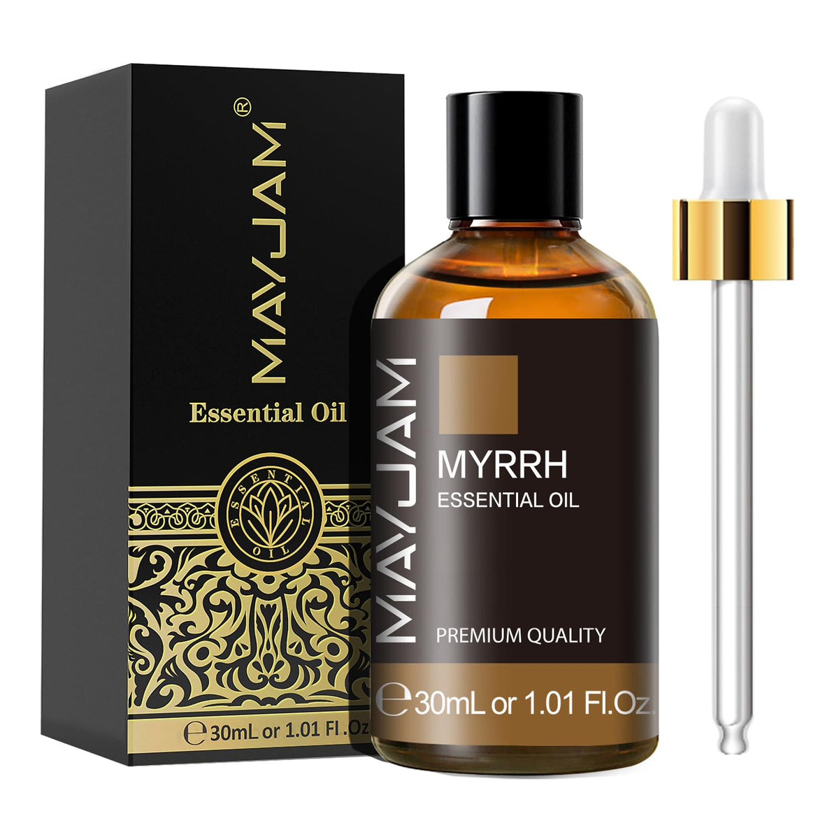 MAYJAM Peppermint Essential Oil 100ML - Premium Diffuser Oil