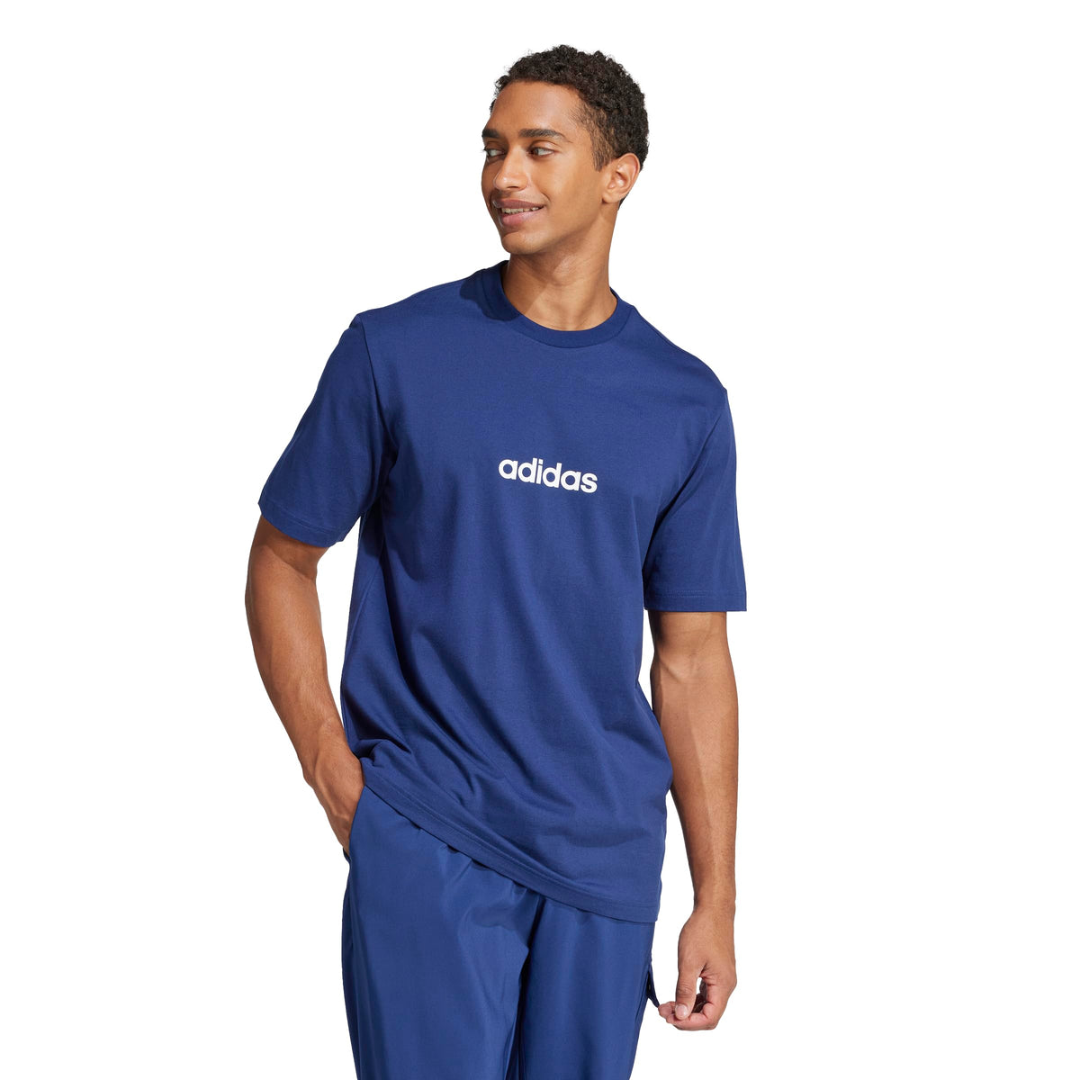 adidas Essentials Linear Single Jersey Tee
