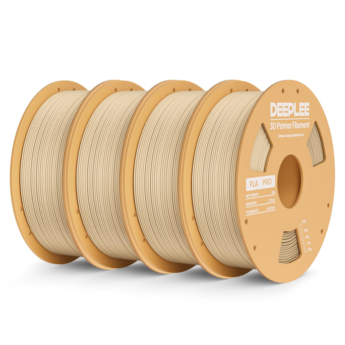 DEEPLEE PLA Filament 1.75mm PLA Pro White*1