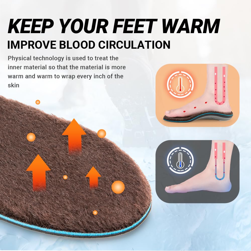 VALsole Orthotic Insole,Arch SupportFor Insole,Plantar FasciitisInsole,for OverPronation,Flat Feet,Metatarsalgia,Heel Pain, Insoles for Men and Women,Blue (UK 13-31cm, Blue-V227) (Pack of 2)